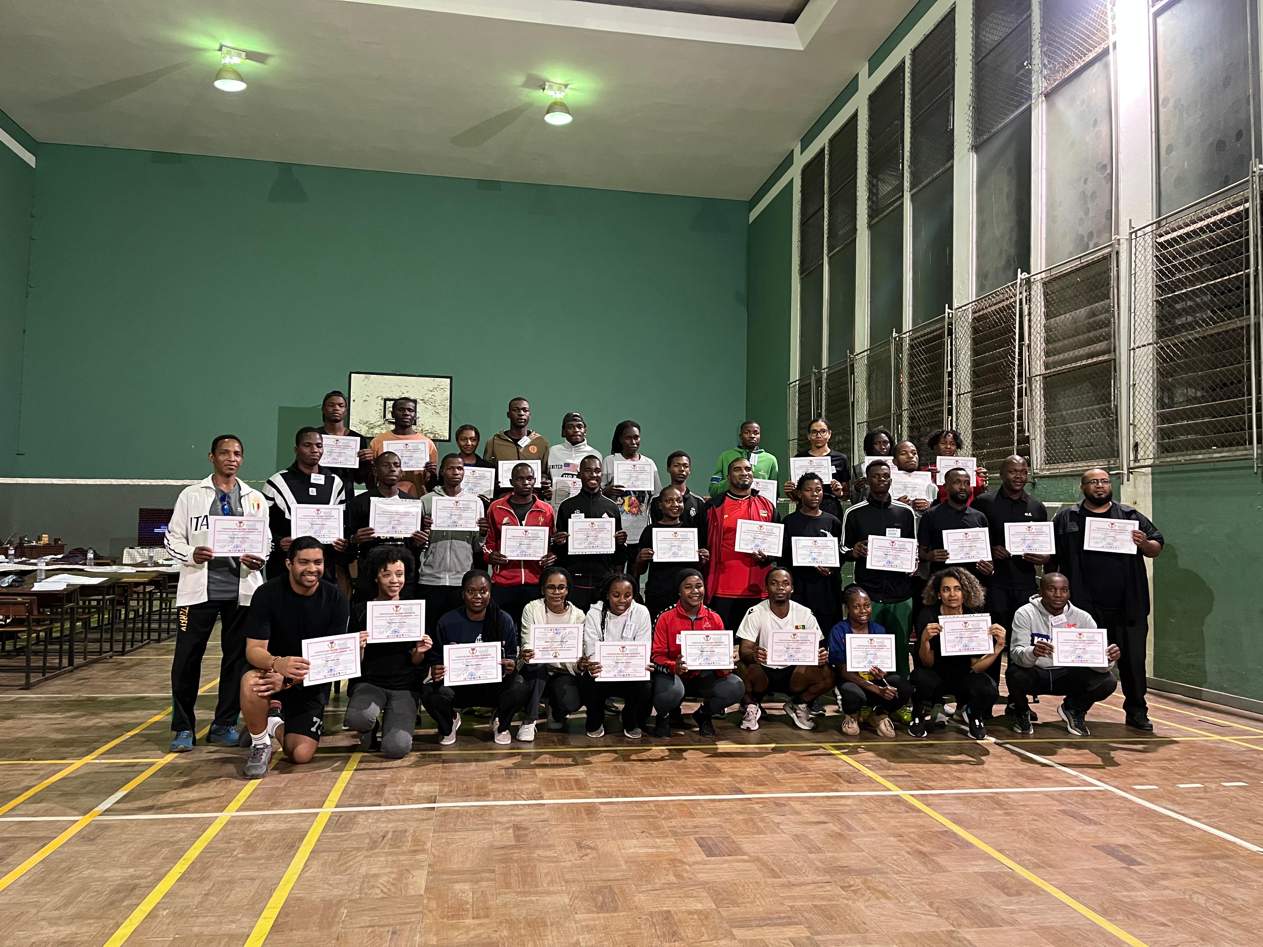 FMBadminton forma novos árbitros no Curso Básico de Arbitragem – Nível I em Maputo